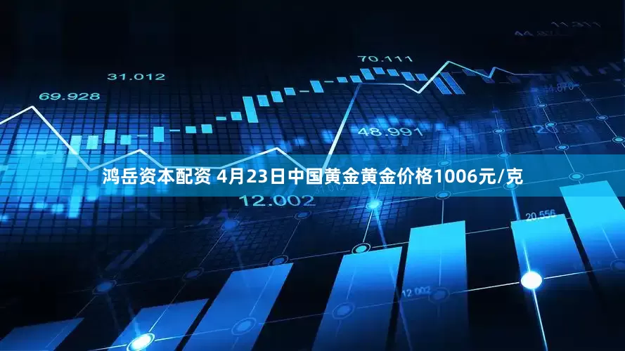 鸿岳资本配资 4月23日中国黄金黄金价格1006元/克