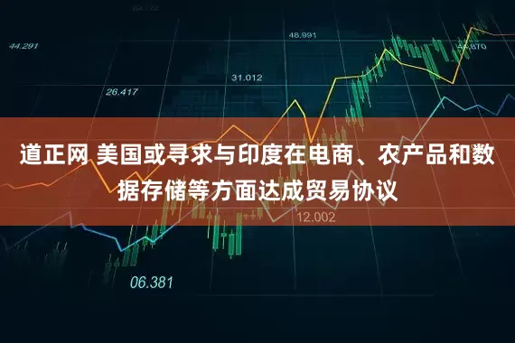 道正网 美国或寻求与印度在电商、农产品和数据存储等方面达成贸易协议